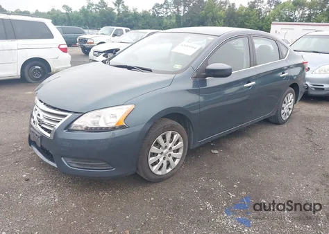 2014 Nissan Sentra Sv z USA, uszkodzony, nr VIN 3N1AB7AP9EY222507